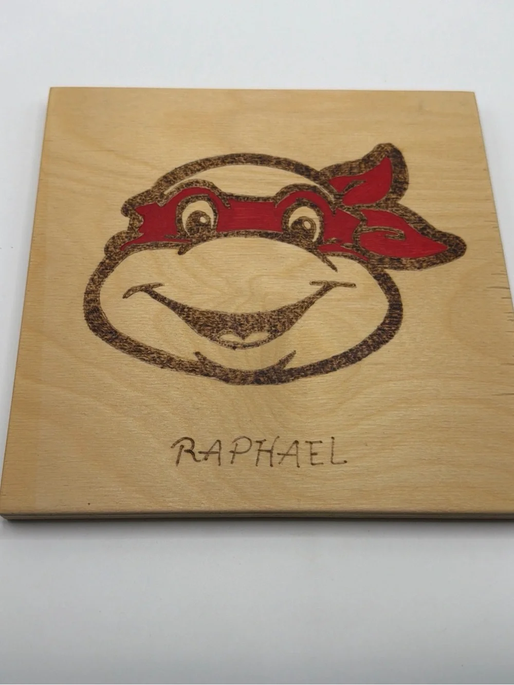 Teenage Mutant Ninja Turtles Wood Handmade Wall Art Set of 4, One of a Kind
